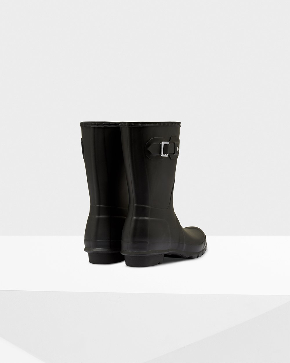 Hunter Mujer Original - Botas de Lluvia Negras - 302-JPZHLC